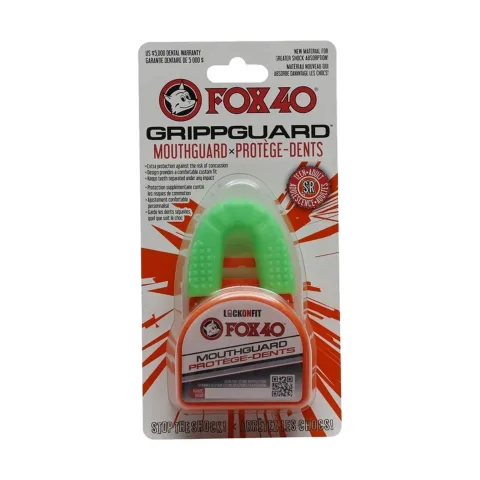Fox 40 Gripguard Mouthguard Senior-Neon