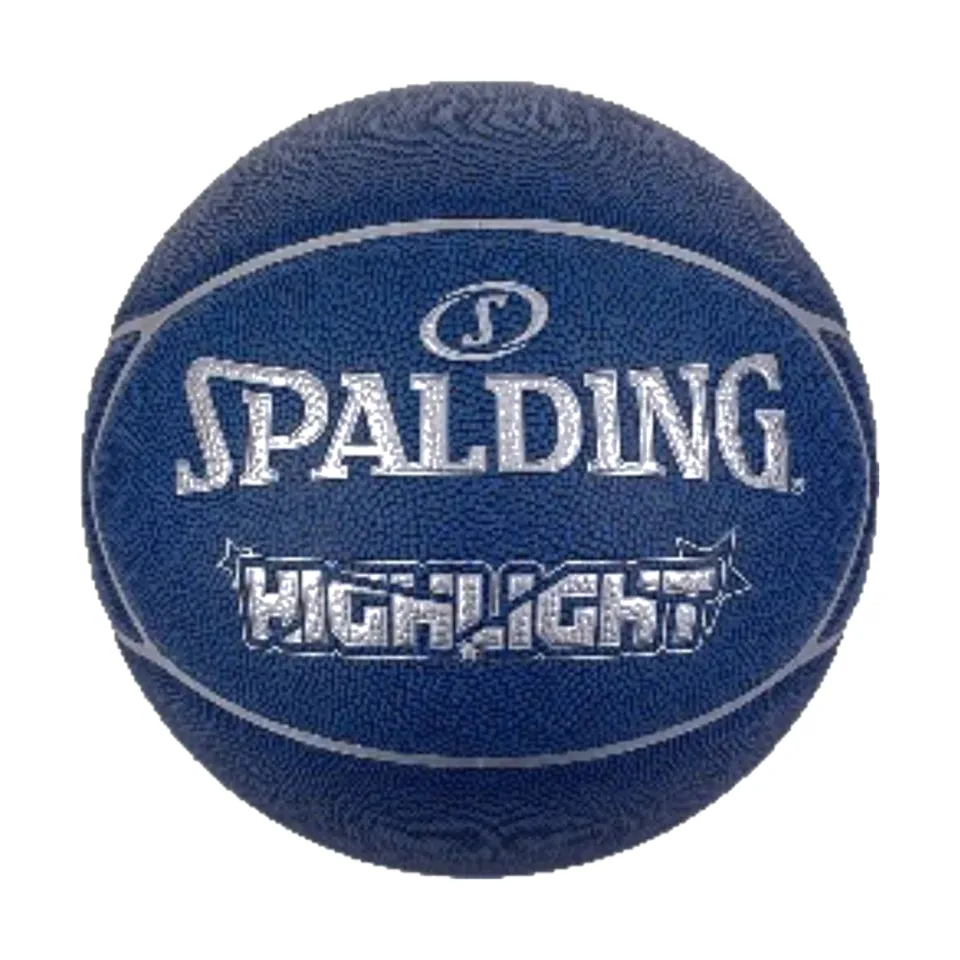 Spalding Highlight Blue Silver Composite SN76867Z/1 basketbol topu