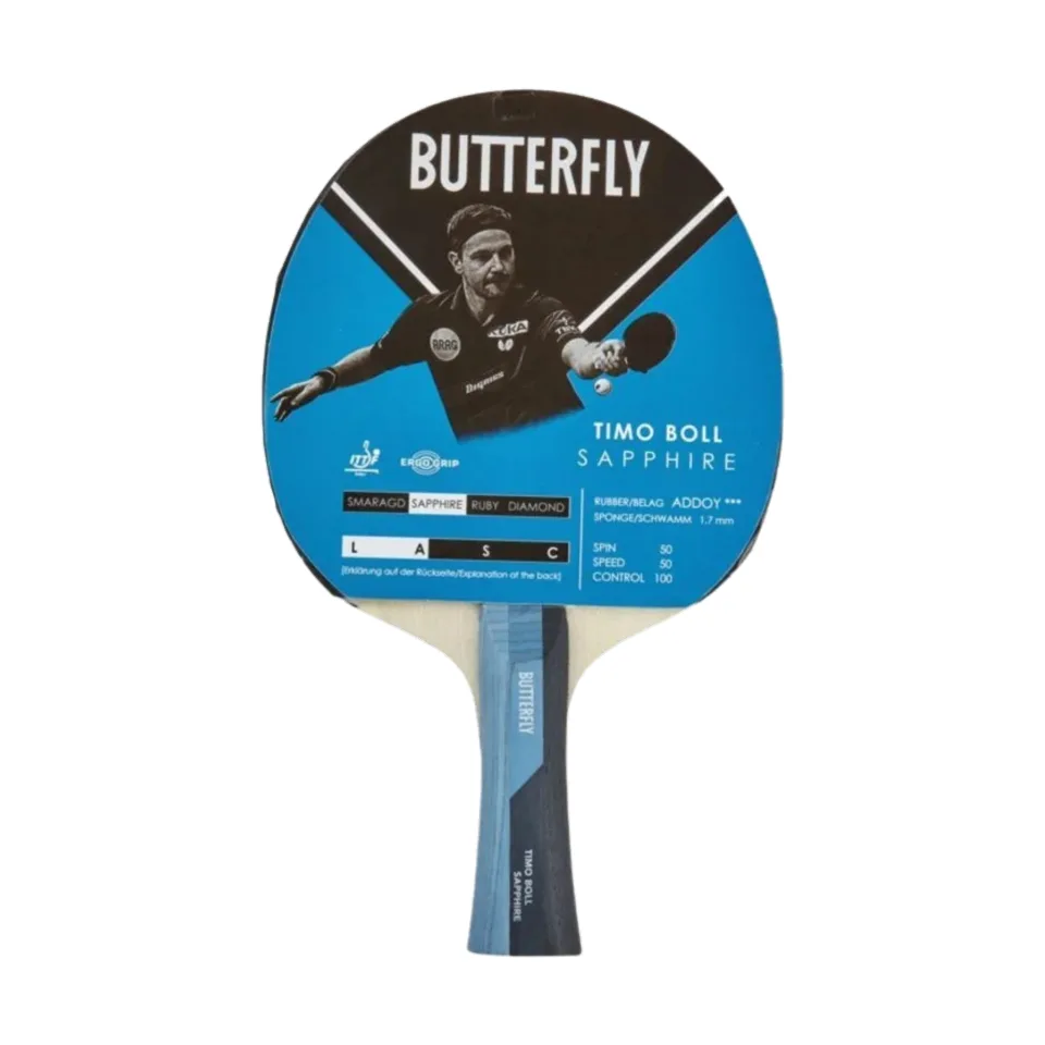 Ракетка для настольного тенниса Butterfly Timo Boll SAPPHIRE Теннисная Ракетка 85023