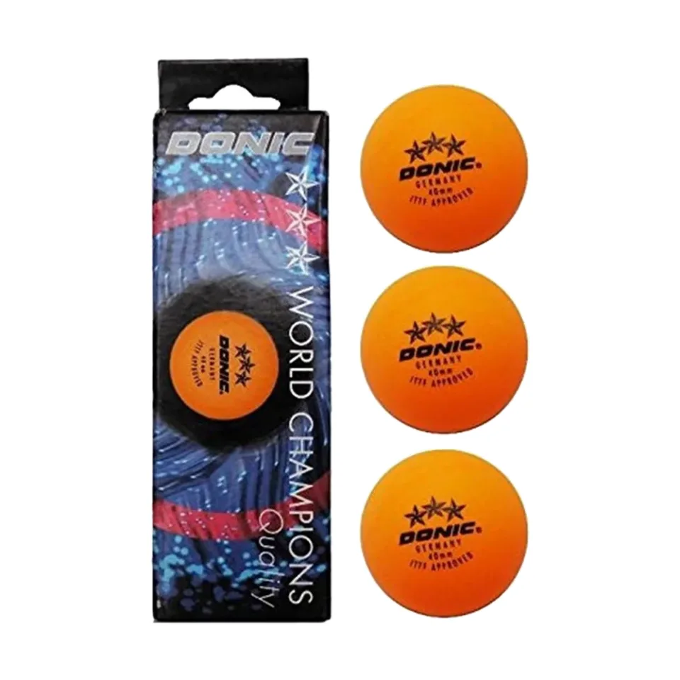 Donic Orange 500253 Table Tennis Balls